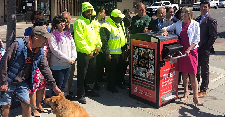 San Francisco Receives First of 80 Smart Trash Cans