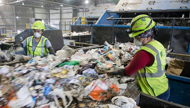 Waste Management to Identify Gaps in Recycling Infrastructure 