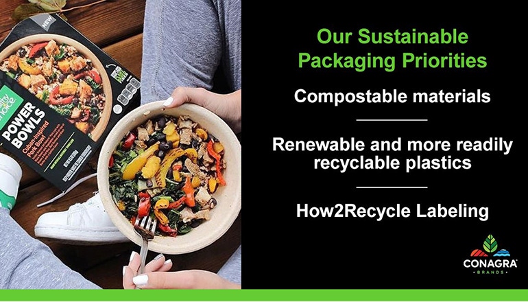 Conagra Brands Announces Sustainable Packaging Goal