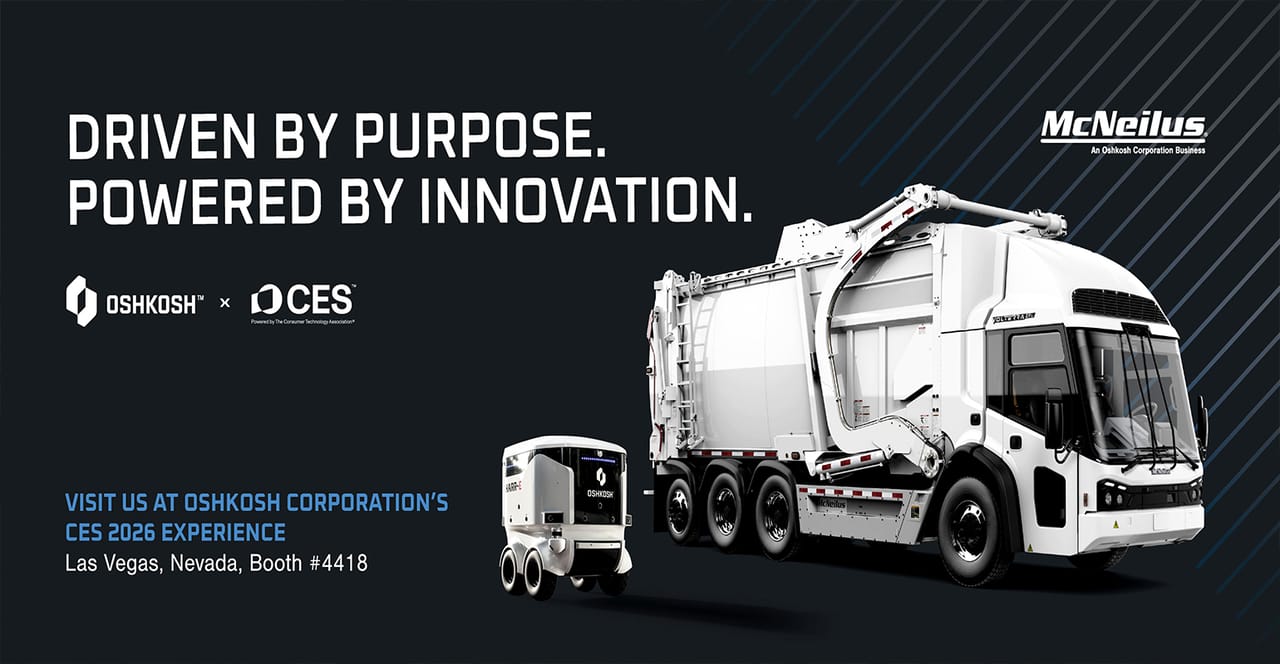 CES 2026: Mcneilus Electric Refuse Vehicle