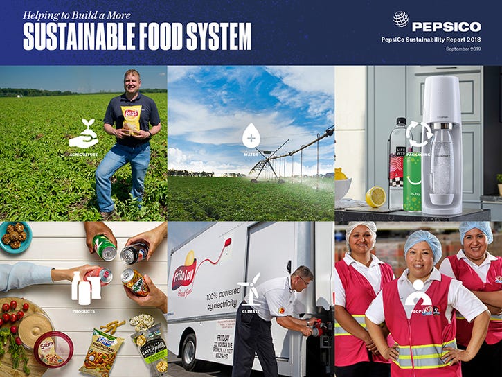 PepsiCo Releases 2018 Sustainability Report 