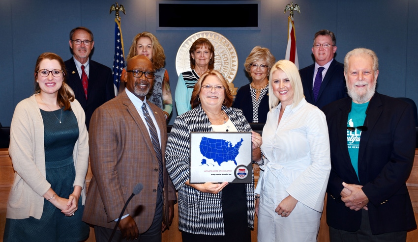 Keep Pinellas Beautiful Wins Award of Excellence