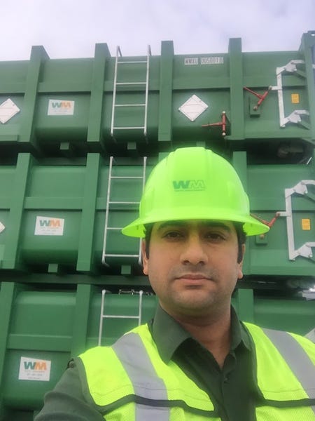 WM’s Sharma Leverages Technology to Keep Waste Industry on Cutting Edge