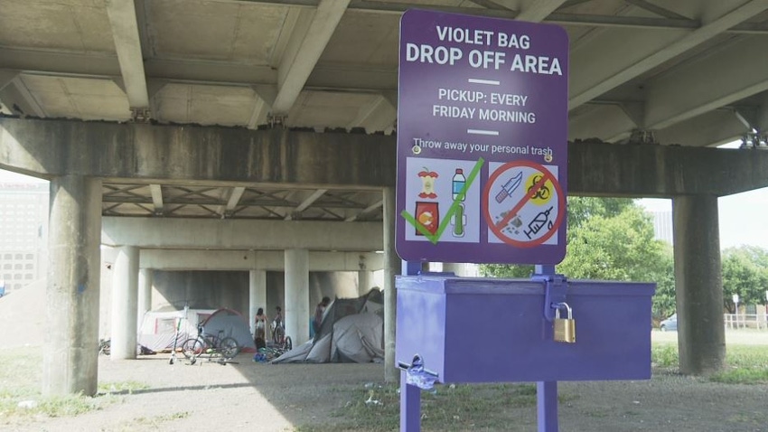 Austin Homeless Trash Program