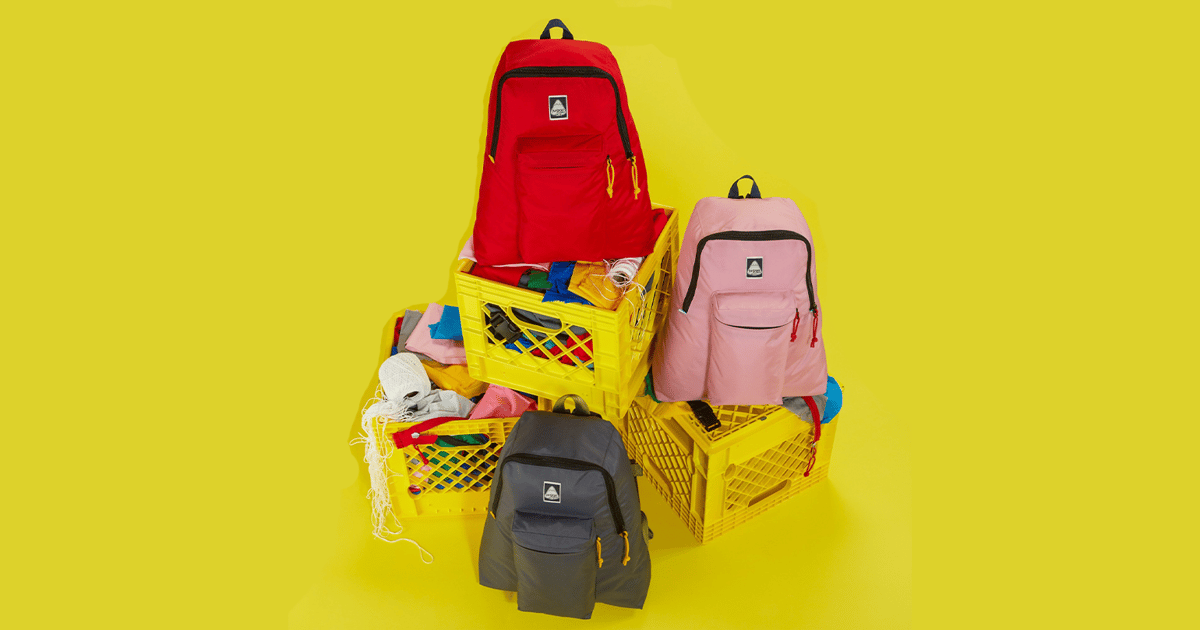 JanSport Launches Backpack Line Made with 100% Surplus Materials