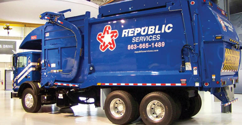 Republic services 2024 toy truck