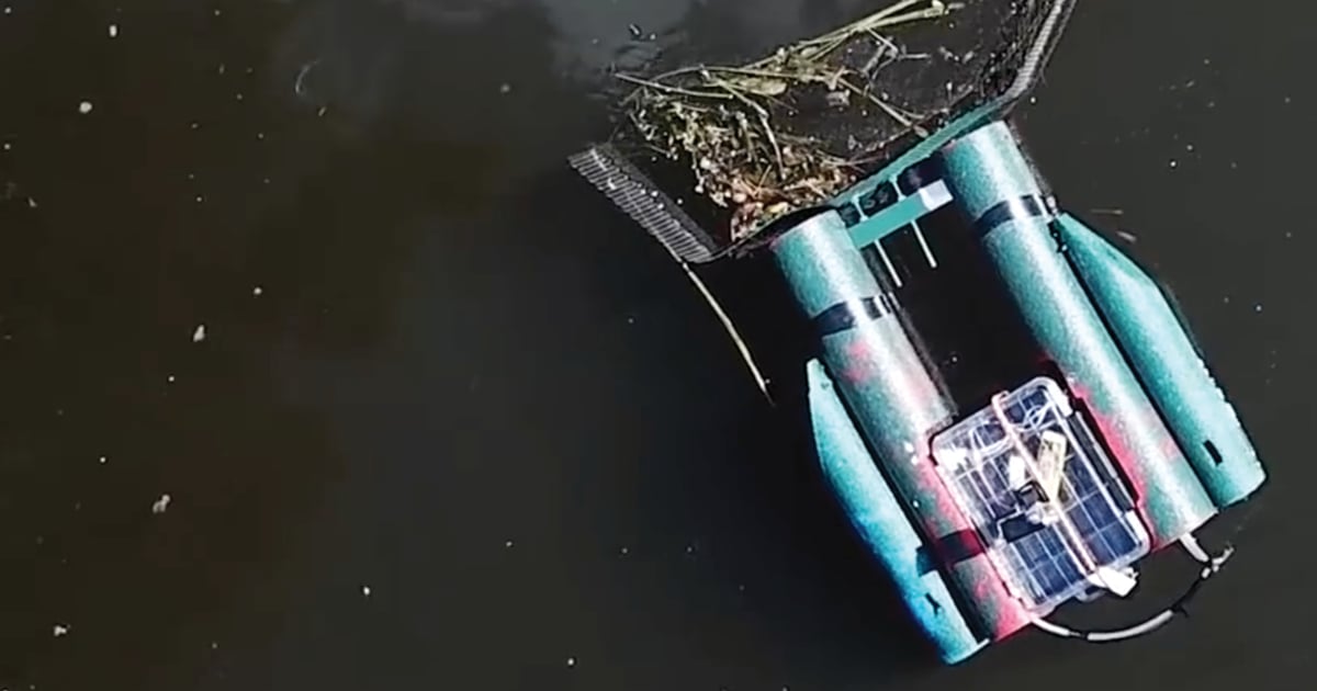 Trash Router Internet-Controlled Trash Robot Will Clean Up the Chicago River