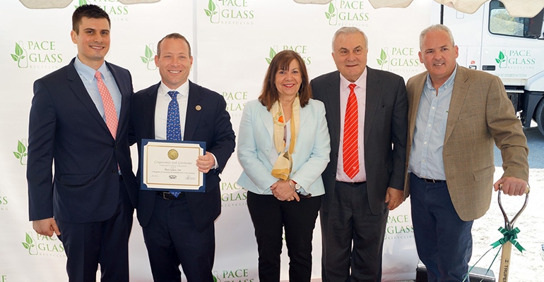 Pace Glass Breaks Ground on World’s Largest Glass Recycling Facility in New Jersey