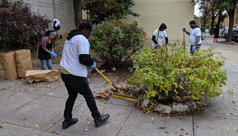 Wheelabrator Baltimore, Faith Leaders Continue City Cleanup