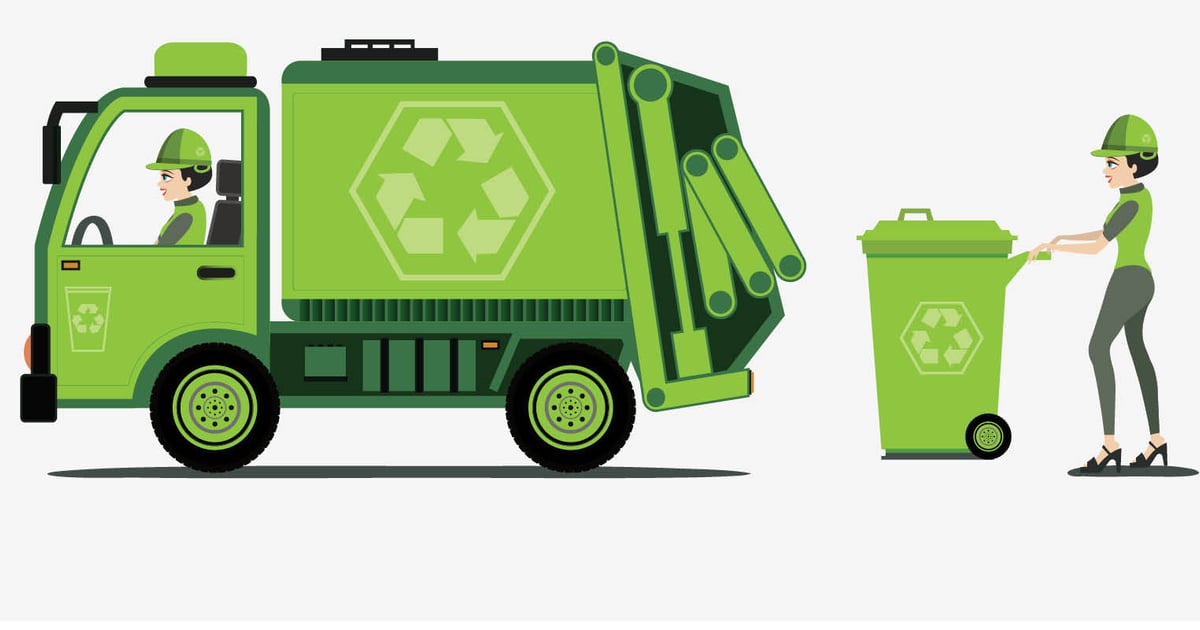 Garbage Man Machine Honoring the Industry's Workforce on National Garbage Man Day