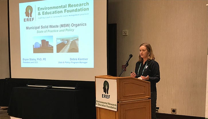 EREF’s Kantner Uses Data, Research to Enhance the Waste Industry