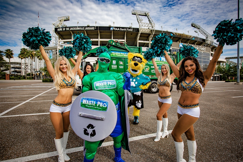 Waste Pro Signs Second Sponsorship with Jacksonville Jaguars