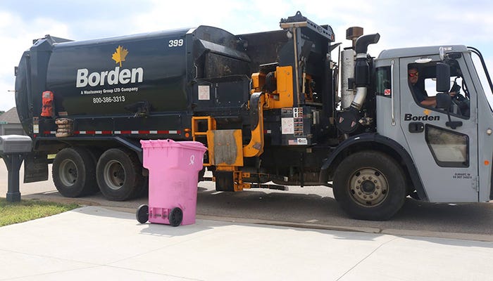 Waste Industry Participates in Breast Cancer Awareness Month