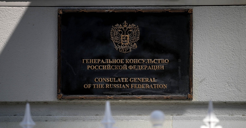Shuttered Russian Consulate in San Francisco Cited for Waste Burning Violation