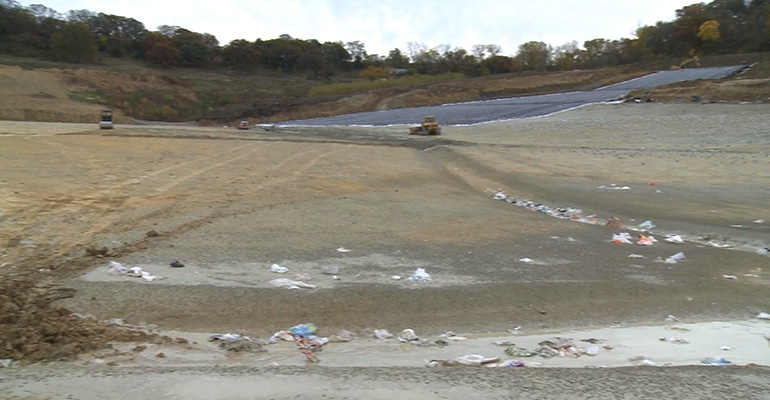 Construction Nears Completion on New Cell at Landfill in Dubuque, Iowa