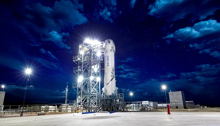 Blue Origin Rocket to Launch Trash Recycling Project
