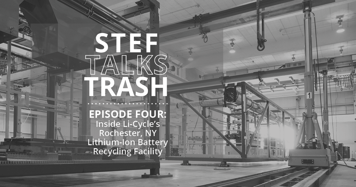 Virtual Tour of Li-Cycle's Lithium-Ion Battery Recycling Facility