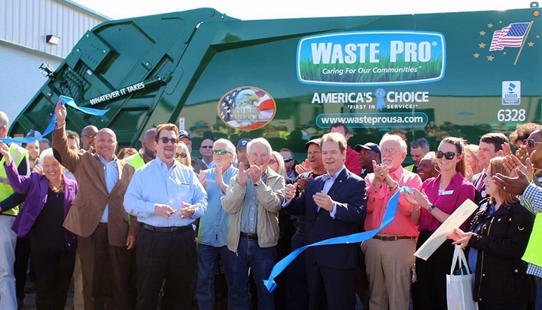 Waste Pro Opens New Facility in Gulfport, Miss.
