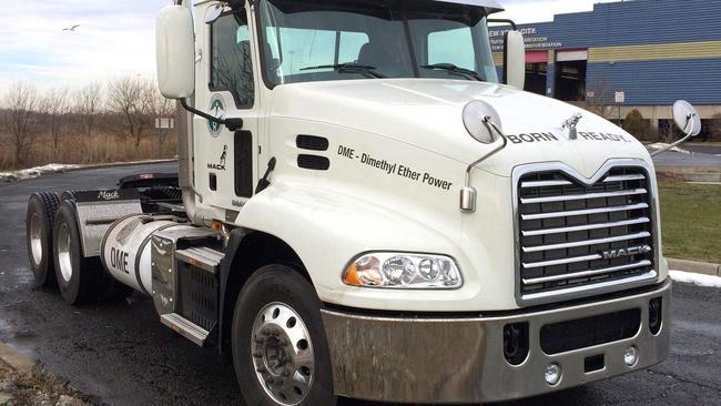 Mack Partners with NYC Department of Sanitation, Oberon Fuels for DME Truck Demo
