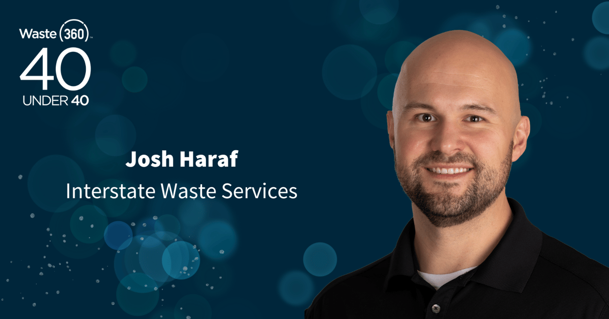 Interstate Waste’s Josh Haraf Leads by Being Present
