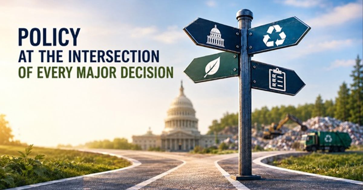 Waste Leadership Summit: Five Emerging Policy Developments Shaping the Future of Waste and Recycling