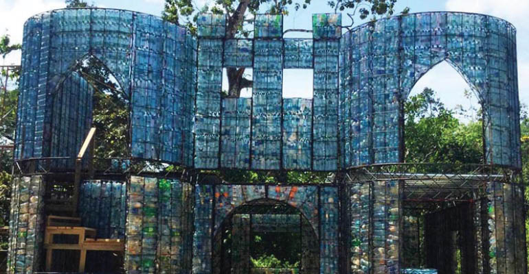 A Look at Bocas del Toro’s Plastic Bottle Village