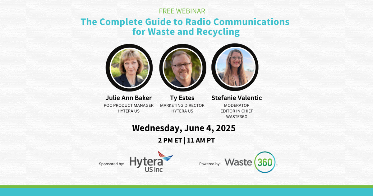 The Complete Guide to Radio Communications for Waste and Recycling