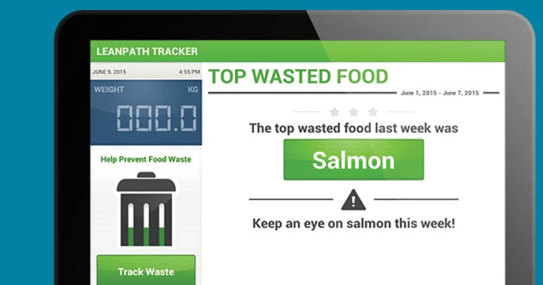 Leanpath Tracker Screen Innovations to Tackle Food Waste Come Online