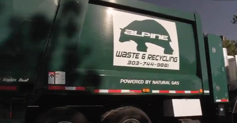 Alpine Waste & Recycling Garners ‘Clean Cities’ Recognition