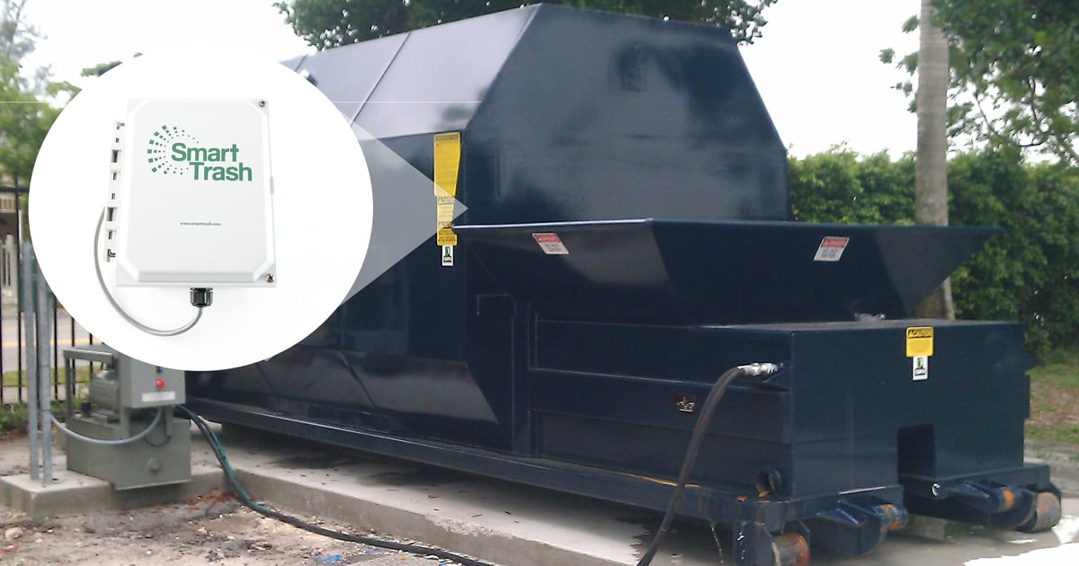 Smart Compactor Module U.S. Compactor Monitoring Co. Provides 200 Systems to Canadian Partner