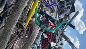 Redrock Environmental Rescues, Refurbishes Bikes from Landfill