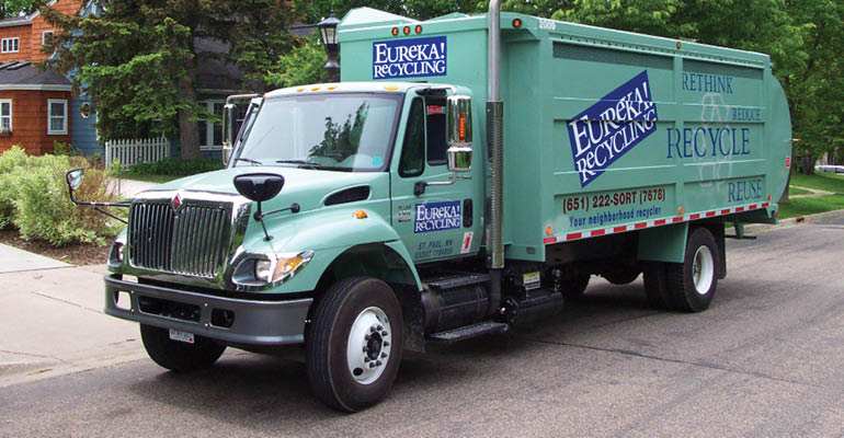 Eureka Recycling Provides Alley Recycling Services to St. Paul, Minn.
