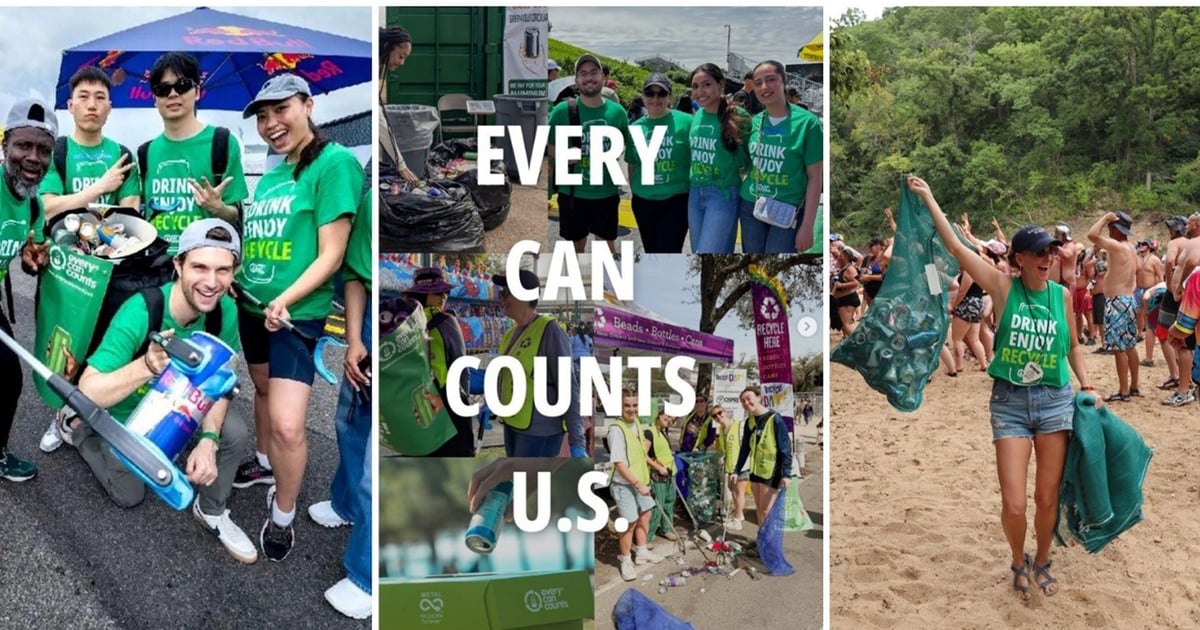 Every Can Counts U.S. Celebrates 75,000 Cans Collected