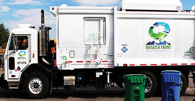 Wasatch Front Waste and Recycling Runs Entire Residential Fleet on CNG