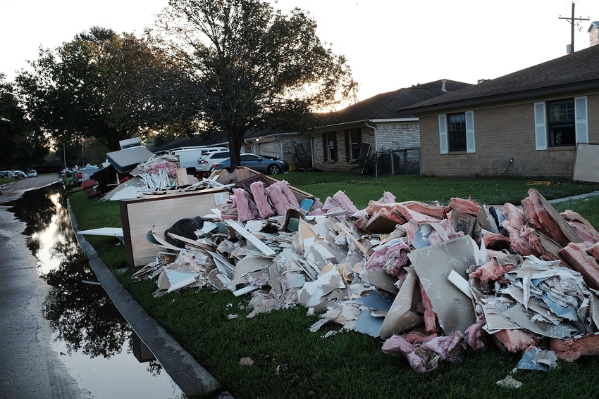Using Recycling to Assist Hurricane Recovery