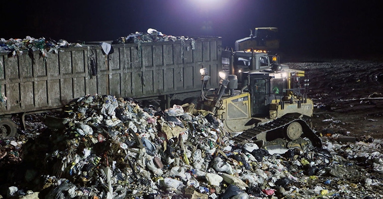 Nighttime Landfill Operation in N.J. Proved to be the Solution to a Unique Challenge