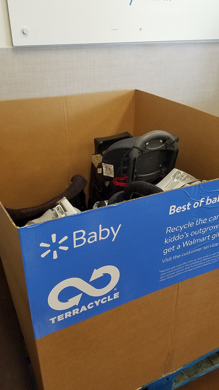 Walmart car seat trade in outlet 2019