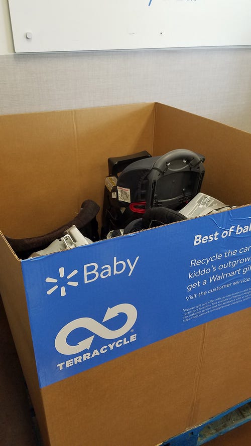 TerraCycle, Walmart Partner to Recycle Child Car Seat Components