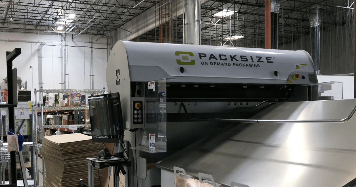 Packsight Packaging Packsize Makes On-Demand, Rightsized Packaging