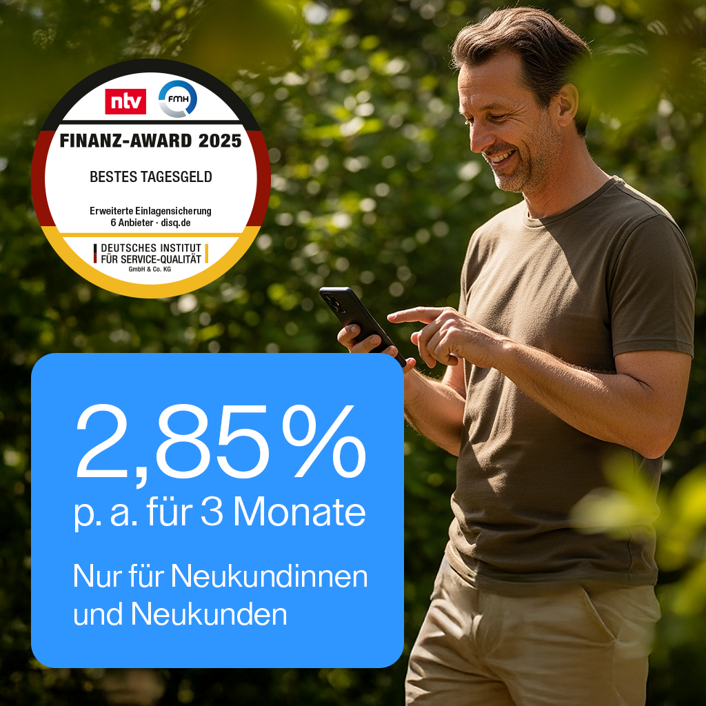 Raisin DE - StartZins Tagesgeldkonto Finanz-Award Handelsblatt Award.png