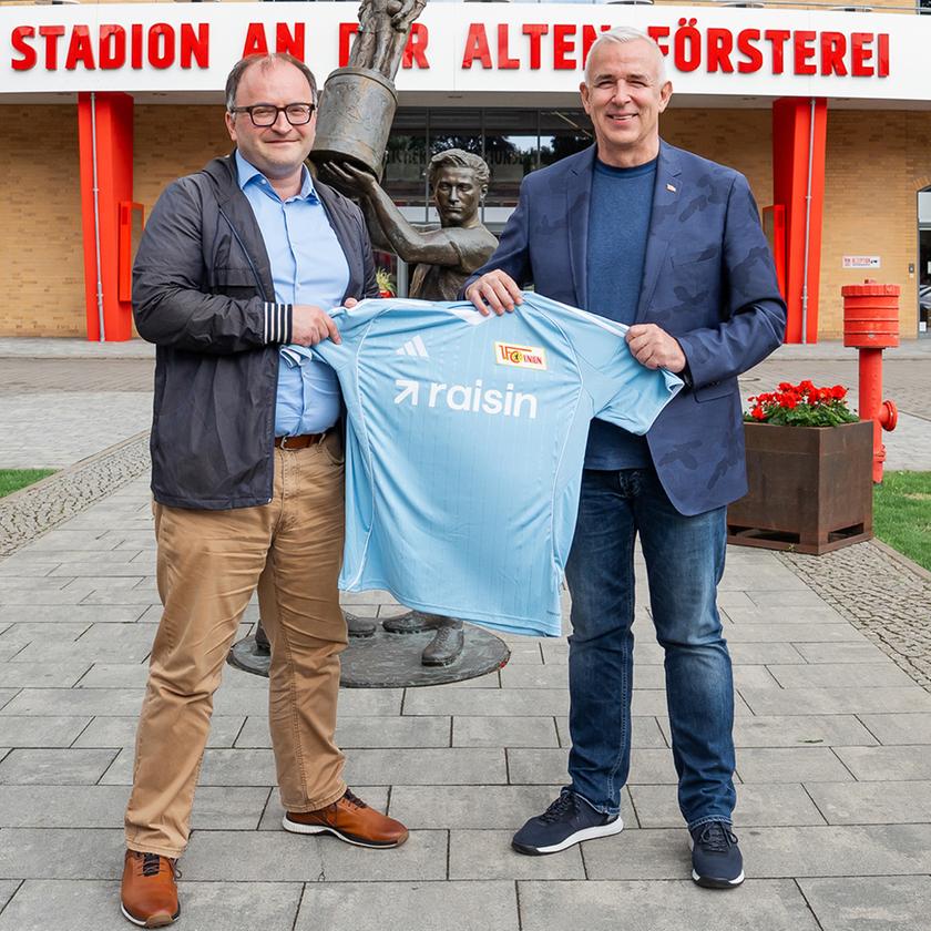 Raisin DE - Raisin Sponsor Union Berlin Trikot