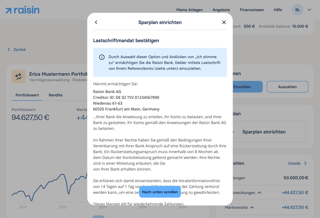 Gemeinsam vorsorgen: Automatische Lastschrift für beide Eltern