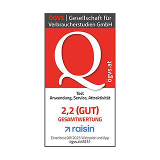 Auszeichung von der ÖGVS mit der Note 2,2 (Gut).