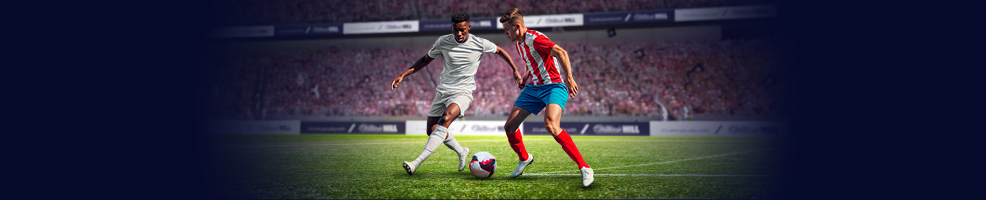 Regístrate en William Hill con el código 50DERBI, apuesta 10€ o más al At. Madrid - Real Madrid y llévate hasta 50€ en Apuesta Gratis. Solo para clientes de nuevo registro