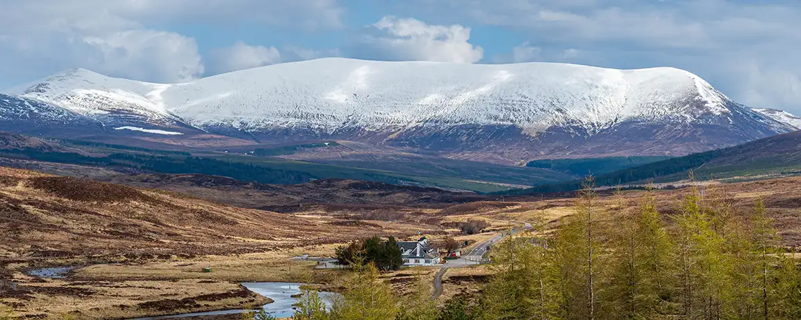 Ben Wyvis mountain view, Scotland