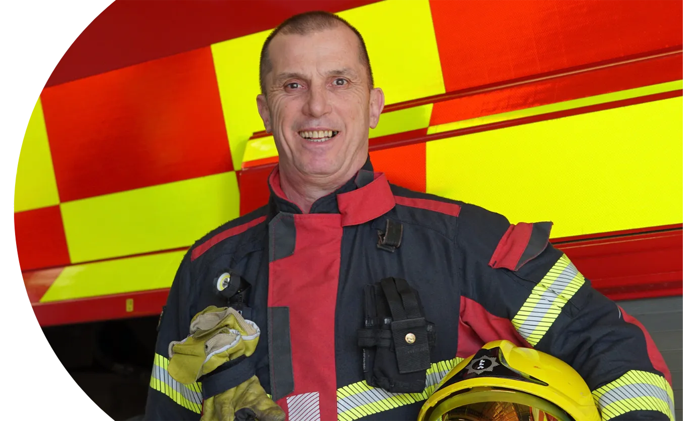 David Hughes, Airport Firefighter & First Aid Coordinator at London Luton Airport