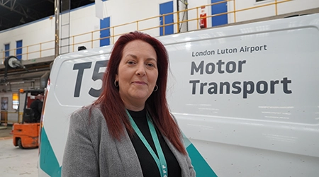 Sam Maher, motor transport manager at LLA