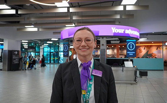 Anna-guest-experience-ambassador-london-luton-airport.webp