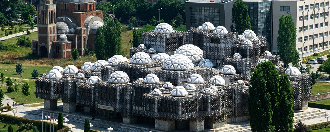 National-Library-of-Kosovo-in-Pristina-Kosovo