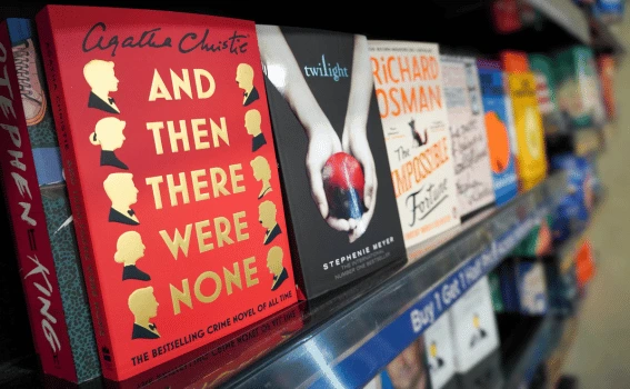 WHSmith Share A Story Month, red books